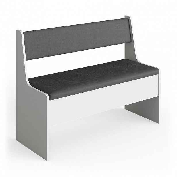 Vicco LAVICE DO JÍDELNY DO ROHU Roman Bílá 41.5 x 106.6 cm