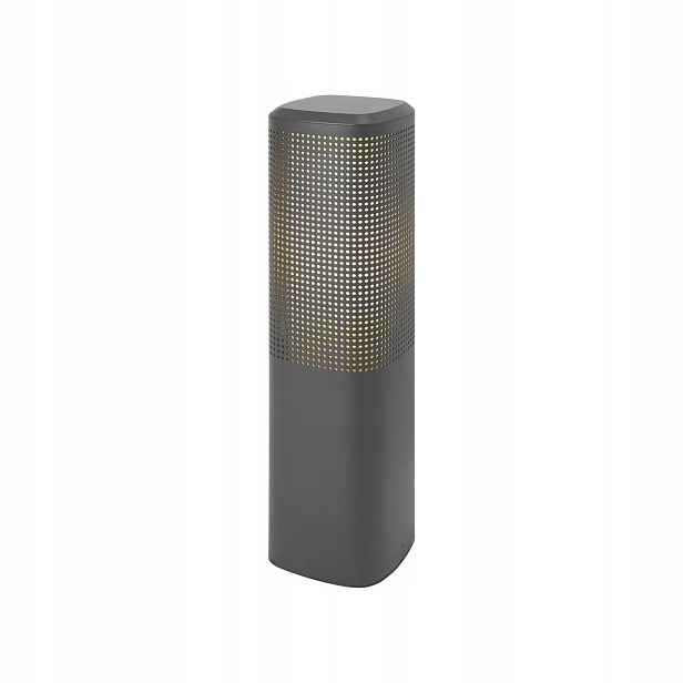 Led zahradní sloupková lampa E27 15W Moderní hliník Černá IP44 Nordlux