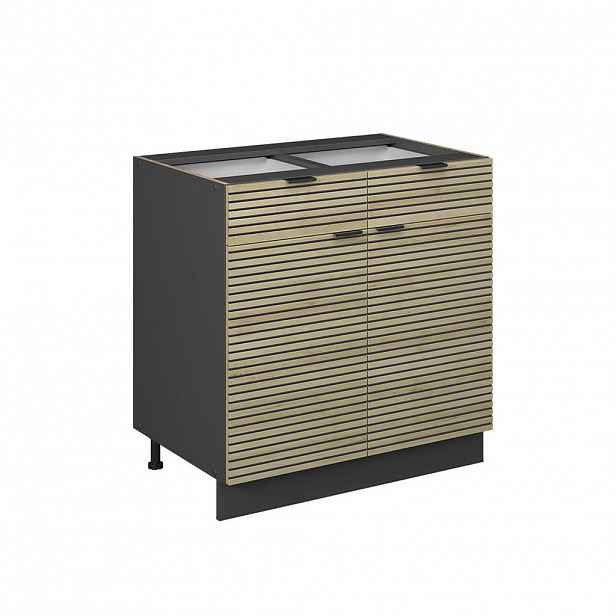 Vicco SPODNÍ SKŘÍŇKA KUCHYŇSKÉ LINKY Fame-Line Dubový panel 80 cm bez pracovní desky