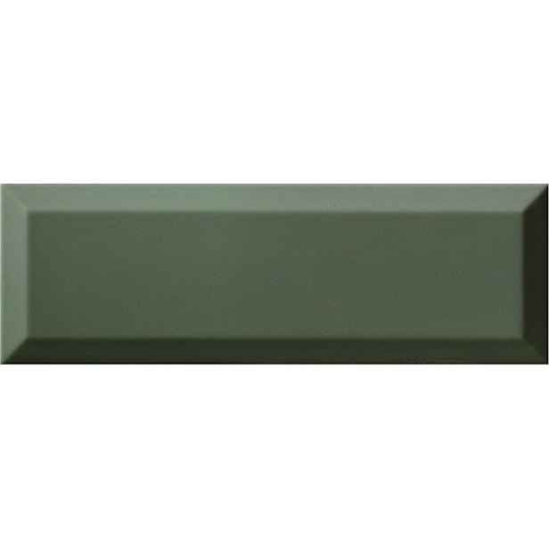 Obklad Ribesalbes Chic Colors dark grey bisel 10x30 cm lesk CHICC1666