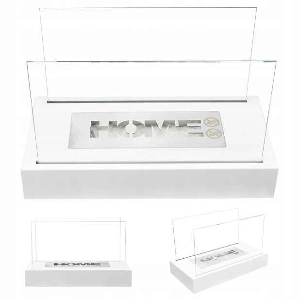 Volně Stojící Biokrb 36x18x22 cm Home Bílý Mat Na Stůl Na Biopalivo