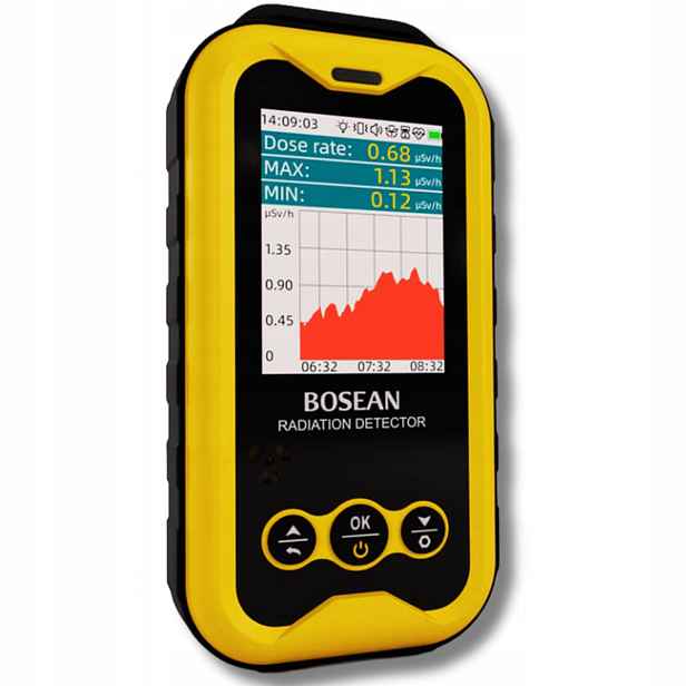 Geigerův čítač Bosean FS-5000 Dozimetr jaderného záření