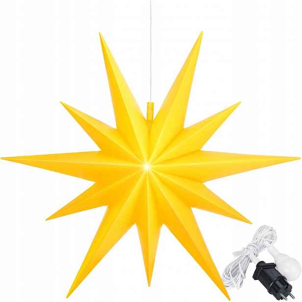 Hvězdička Ovilum 2D, 100 cm (žlutá) [Energetická třída E]