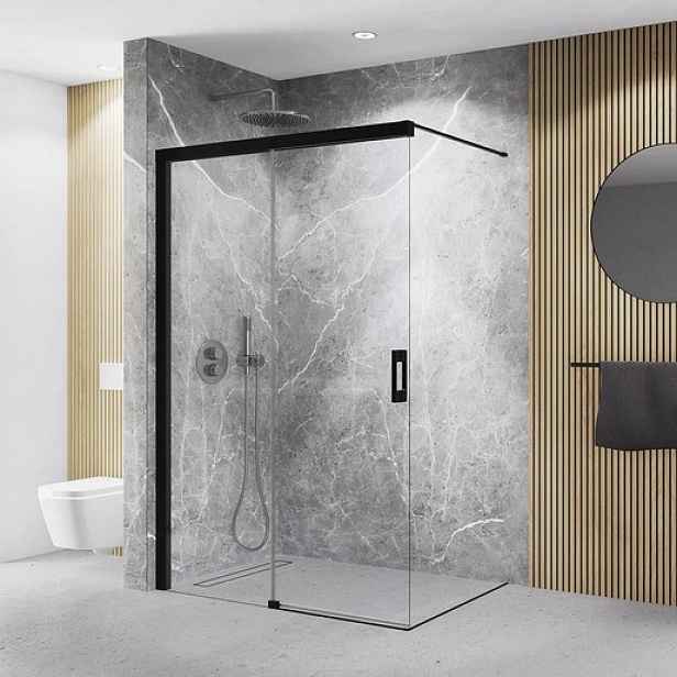 Sprchová zástěna walk-in 120 cm Roth Melina Line MI DWL 120205 NPE