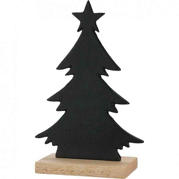 Vánoční dekorace Tree silhouette, 14,5 x 22 x 7 cm