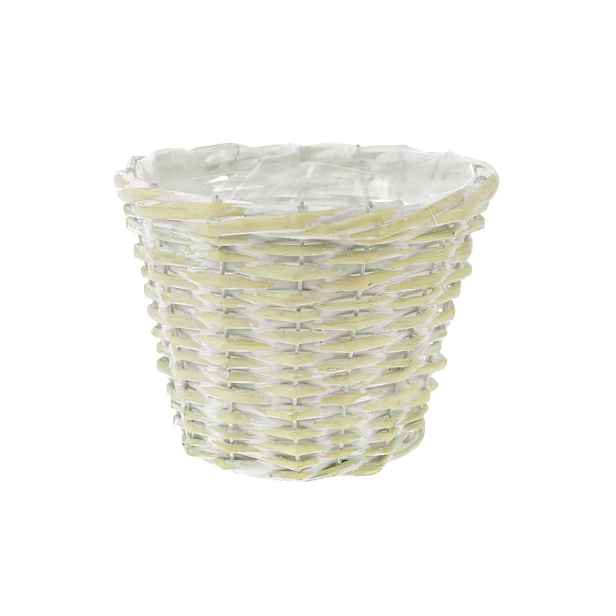 Autronic Proutěný obal s igelitem - zelený AB2086-GRN