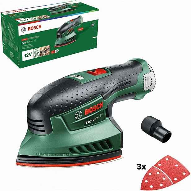 Bosch - 12V AKU vibrační bruska, bez baterie a nabíječky 060397690B