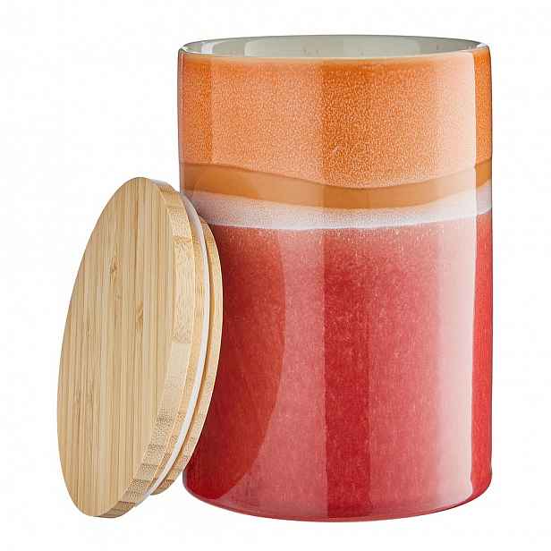 Butlers MEDLEY Dóza 16 cm - červená/oranžová