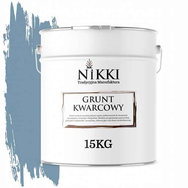 Křemenný Podklad Pod Silikonovou Omítku, Barva Modrá, F126 15 Kg