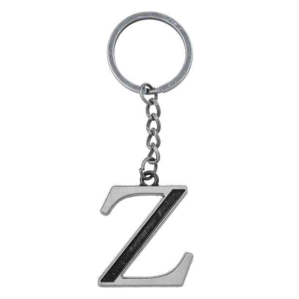 Stříbrno černá klíčenka Z Clayre & Eef