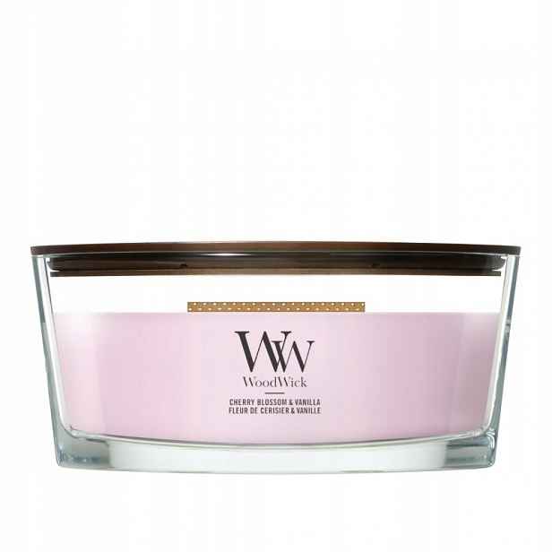 WoodWick Vonná svíčka Cherry Blossom & Vanilla 453,6 g Elipsa