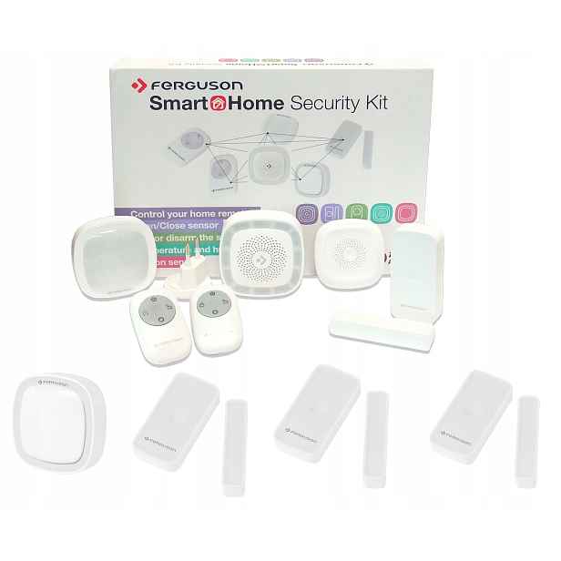 Bezdrátový alarm, sada 10 prvků Smart 01 4 senzory, Každý Za 1 Zł