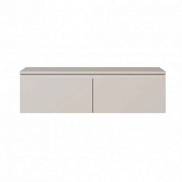 Selsey TV stolek Bemmi šedobéžový 100/28/32 cm