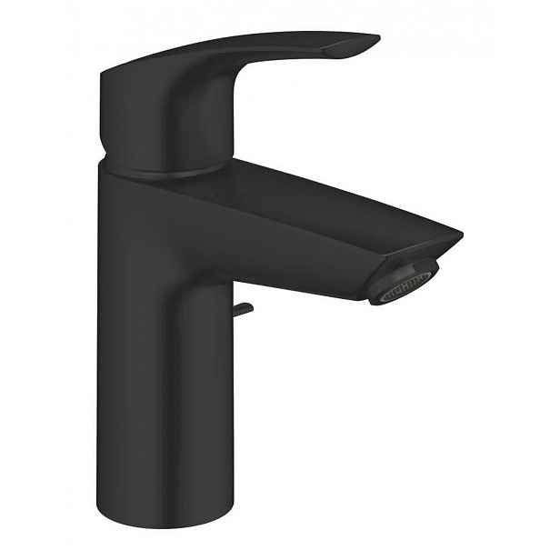 Umyvadlová baterie Grohe Eurosmart s výpustí černá matná 329262433