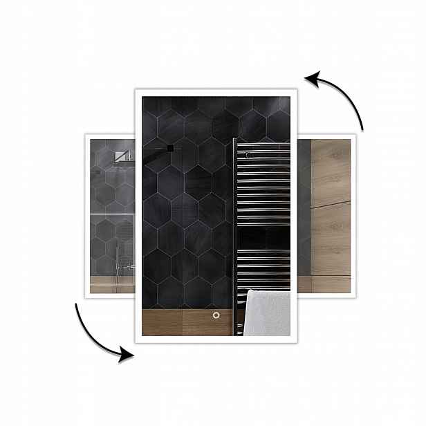 Zrcadlo Led Dotyk 50x70 cm K24 Boston