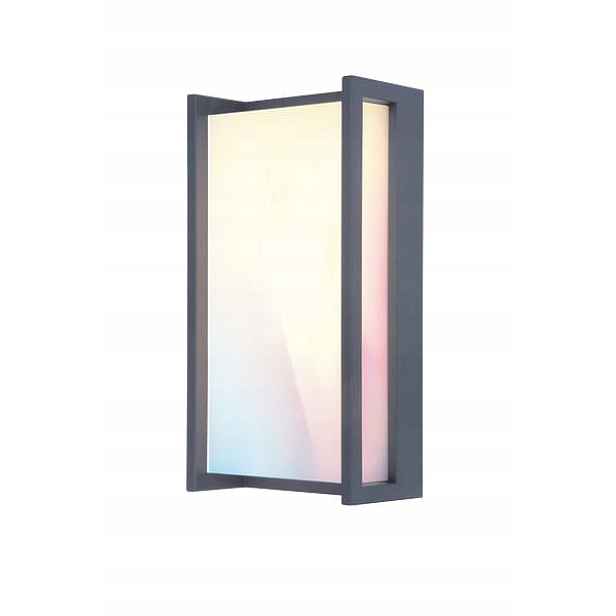 Venkovní nástěnné svítidlo Qubo Led 16W Antracitové IP54 Lutec