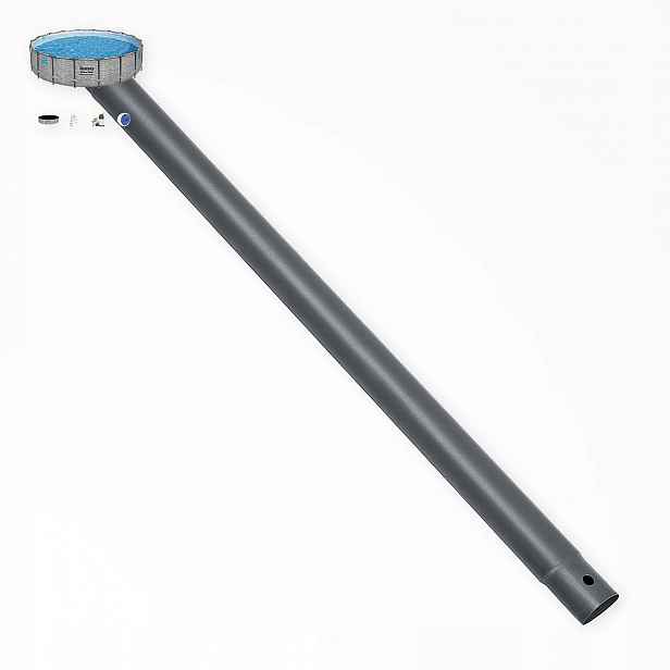 Horizontální trubka šedá 561AB do bazénu Steel Pro Max Bestway Power Steel nová