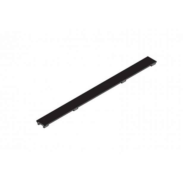I-Drain DZIGNSTONE - Designový rošt pro vaničky Solid Linear, délka 70 cm, matná černá DP.GS.IN.0695.Z