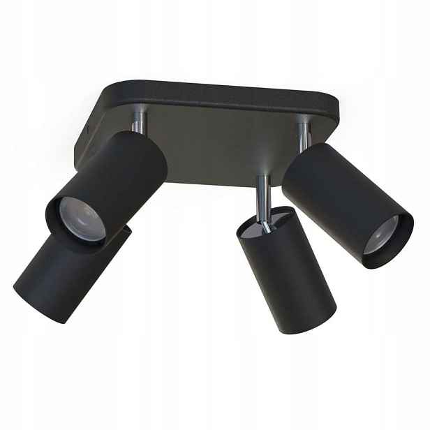 Lampa spotová černá Eye Spot IV do obývacího pokoje kanceláře Nowodvorski