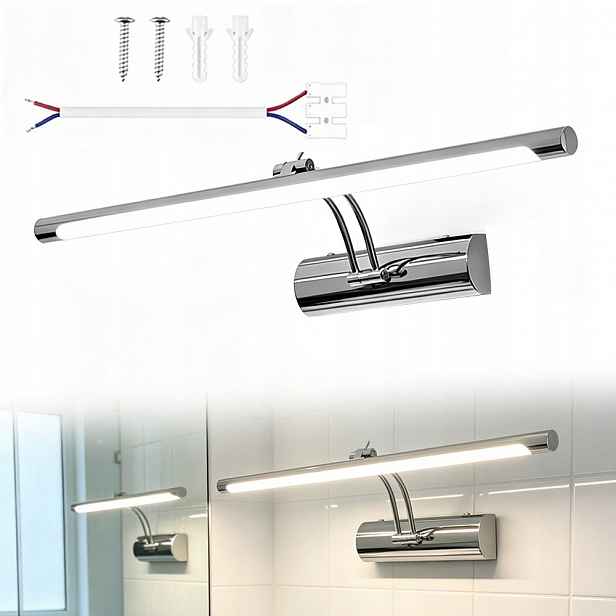 Led lampa nad zrcadlo, lampa na líčení, koupelnové osvětlení, voděodolná