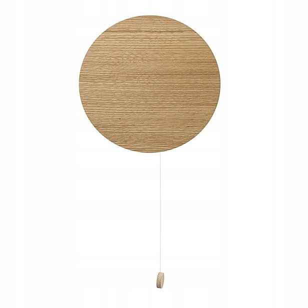 Hnědá nástěnná lampa Minimal s moderním akcentem nad postelí Nowodvorski