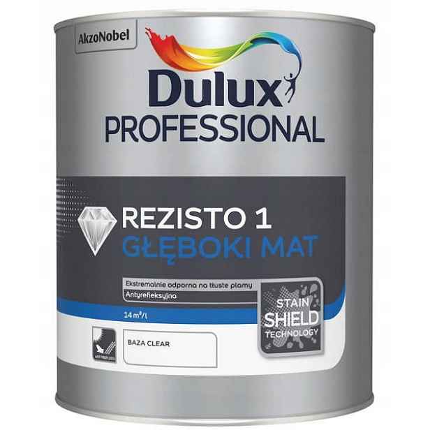 Rezisto 1 báze bílá 2,18L Dulux Professional
