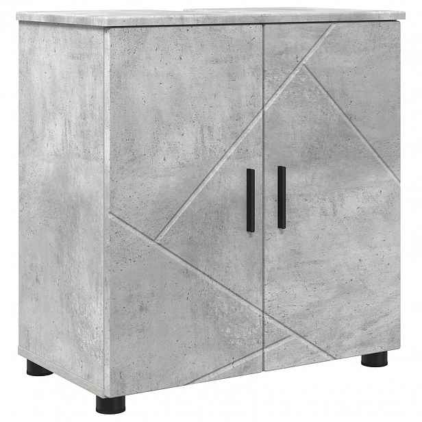 vidaXL Koupelnová skříň Betonově šedá 61 x 35 x 64 cm