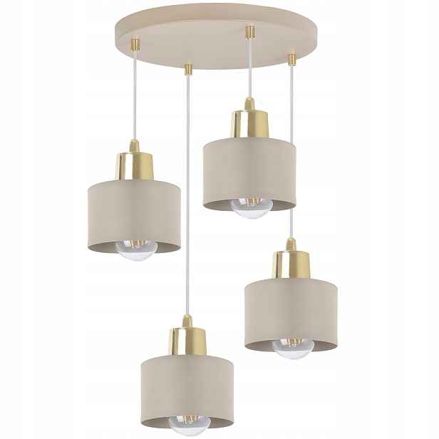 Závěsná Stropní Lampa Lustr Panta Béžová Lišta Do Kuchyně Jídelny E27