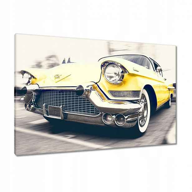 Obrazy 90x60 Žlutý Cadillac
