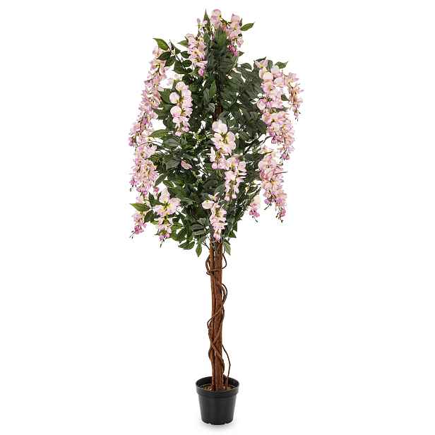 Stromek rostlina Umělá dekorace pinterest loft boho Wisteria pink