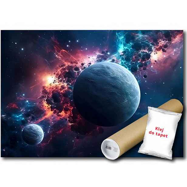 Vinylová fototapeta Vesmír planety obloha 152x104