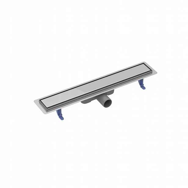 Lineární odtok Cersanit Tako 60 cm Oboustranný Chrom moderní S907-008