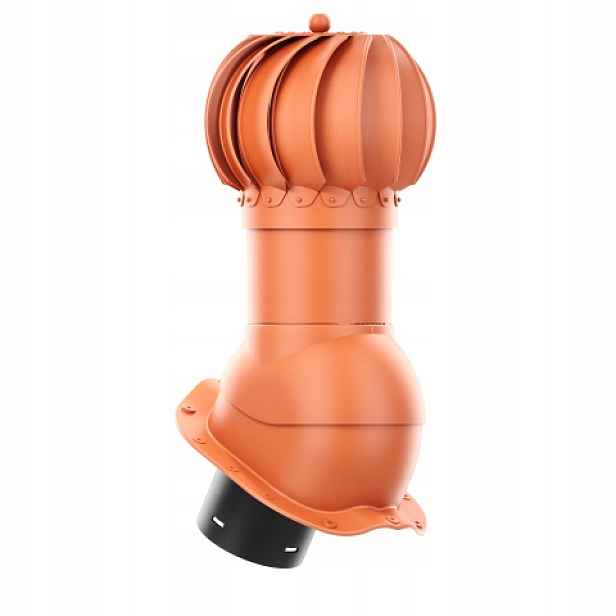Rotační krb Rotoline profil F fi 150 mm, kulatý, cihlový