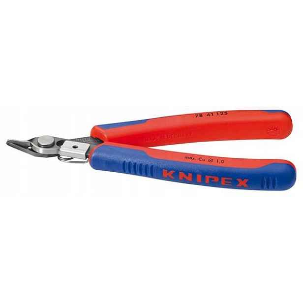 Boční štípací kleště pro elektroniku SuperKnips, tvar 4,125 mm Knipex
