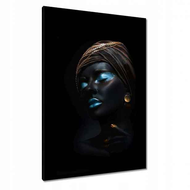 Obrazy 70x100 Tyrkysový make-up Make-Up