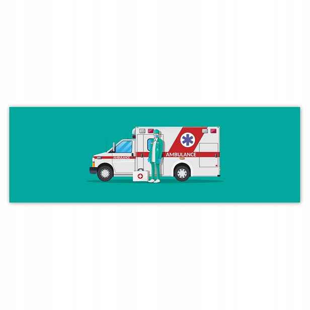 Plakáty 200x66 Ambulance Medik