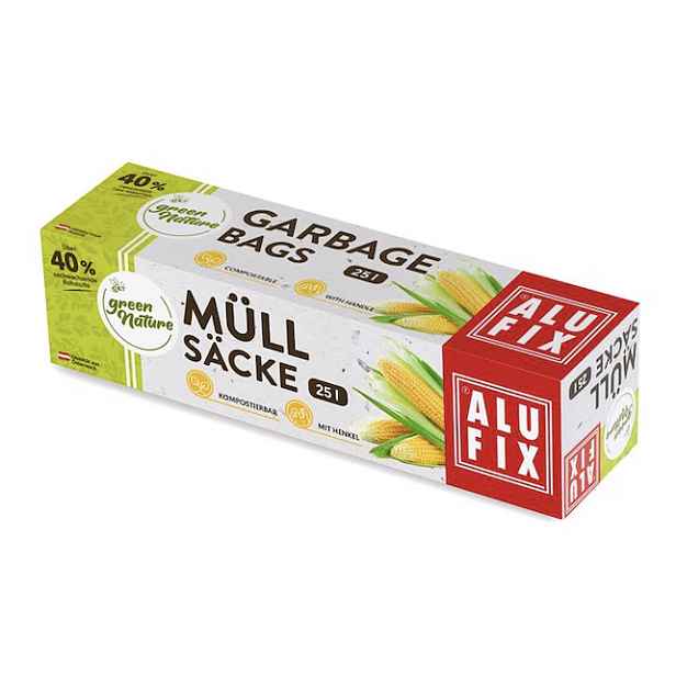 ALUFIX - BIO Sáčky na odpad 25l sada 10ks