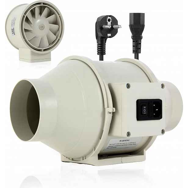 Kanálový ventilátor 100 mm 230 V