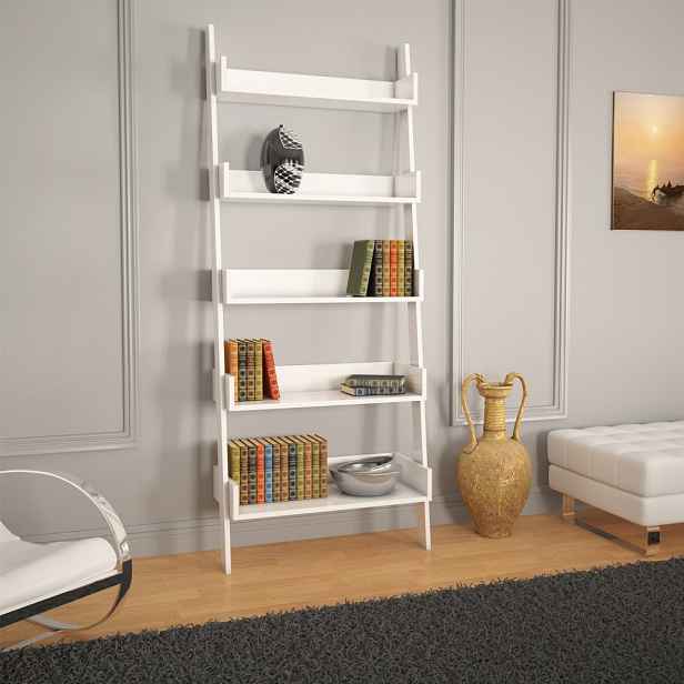 Knihovna Only - White