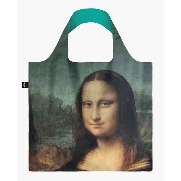 Skládací nákupní taška LOQI LEONARDO DA VINCI Mona Lisa