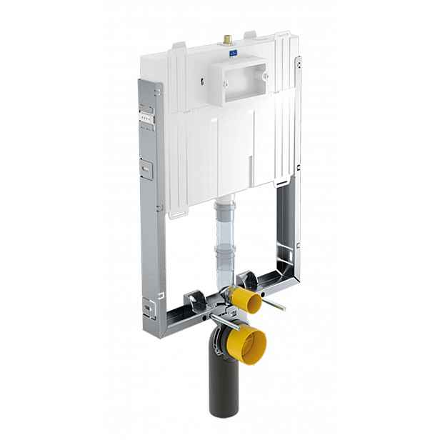 Villeroy & Boch ViConnect - Předstěnová instalace Compact pro závěsné WC, 78 cm, se splachovací nádržkou pod omítku, pro zděné stěny 92248400