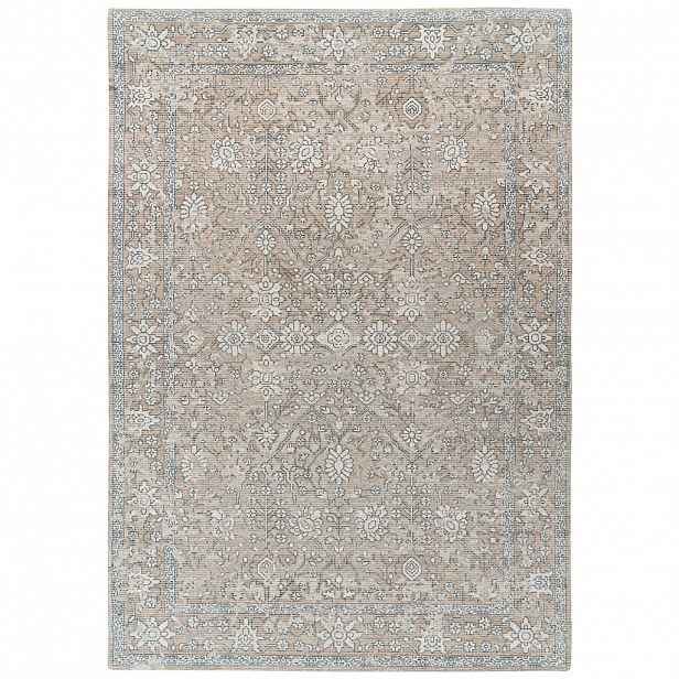 VINTAGE KOBEREC, 160/230 cm, zelená, béžová