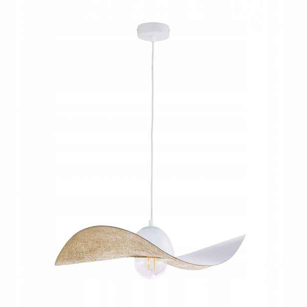 Závěsné svítidlo Kapello Bílý kov 55 cm E27 Vyměnitelný zdroj Sigma Lighting