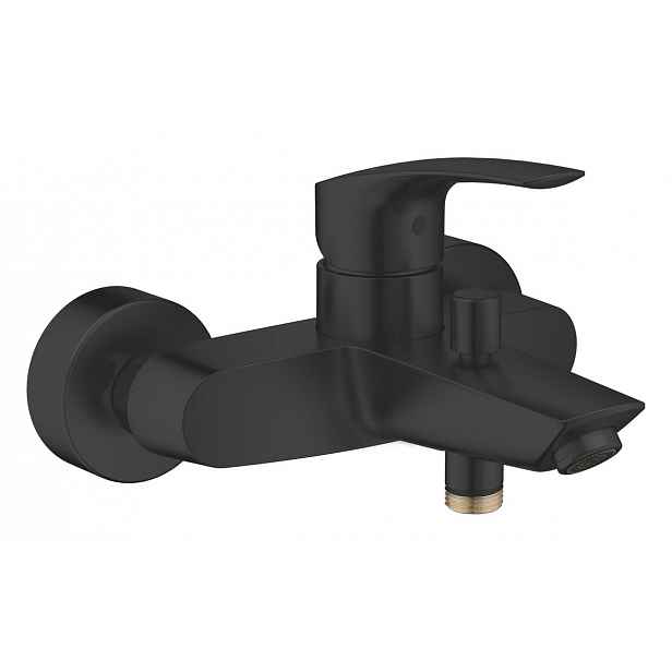 Vanová baterie Grohe Eurosmart bez sprchového setu 150 mm černá matná 333002433