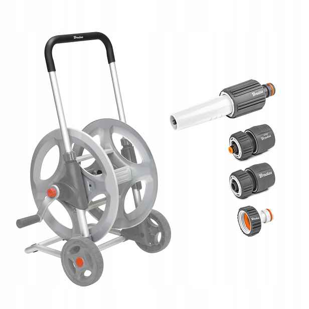 Bradas Sada s vozíkem na hadice Silver Pro 1/2" 70m