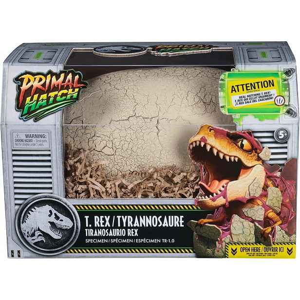 Interaktivní Dinosaurus Primal Hatch S Líhnutím Z Vajíčka 100+ Zvuků