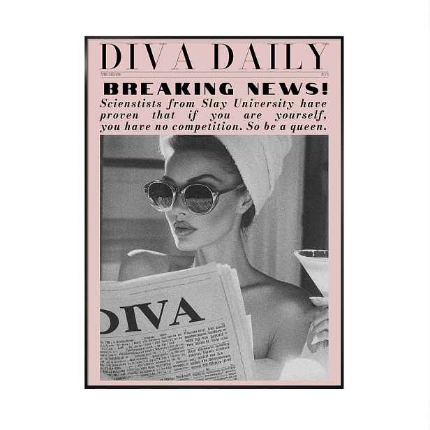 Obraz 50x70 cm Diva – Styler