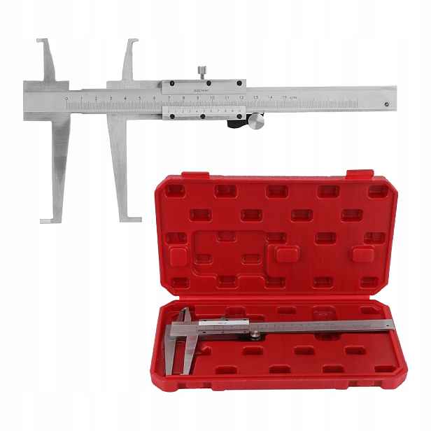 Posuvné Měřítko Noniusové Tradiční Z Uhlíkové Oceli 9-150mm 0,02mm