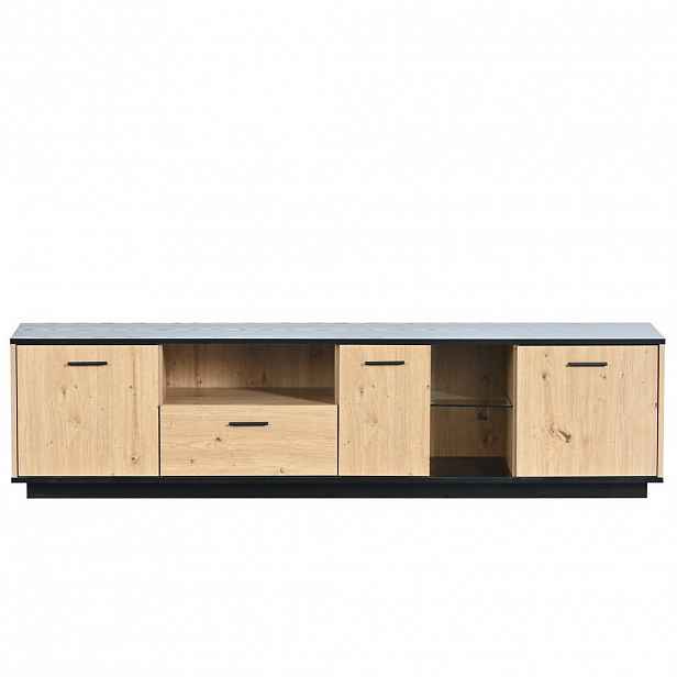 Urban Meuble TV STOLEK hnědý, 180/40/45 cm