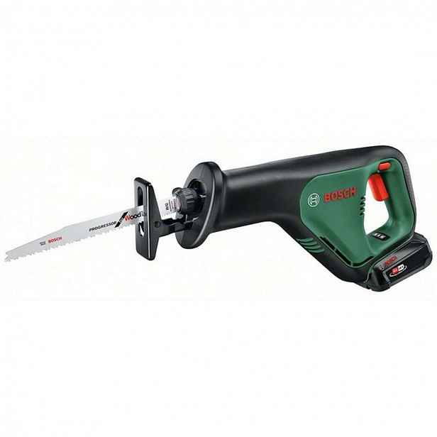 Bosch - 18V AKU mečová pila, 1x aku 2,5 Ah Li-Ion, nabíječka 06033B2403